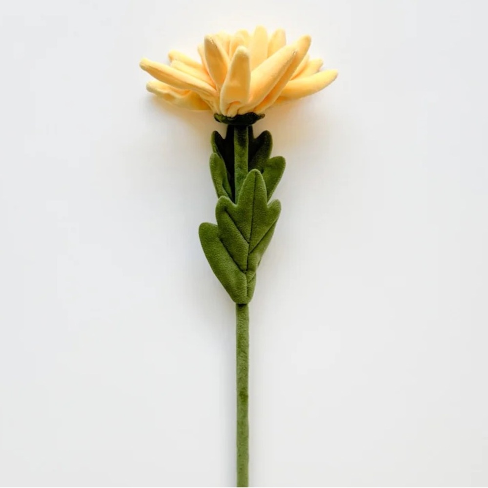 CJ HENDRY Yellow Plush Flower